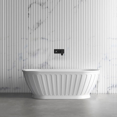 Otti Attica Kensington 1700 Matte White Bath - Sydney Home Centre