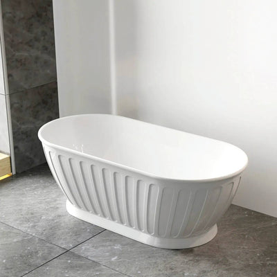 Otti Kensington 1500mm Gloss White Bath - Sydney Home Centre