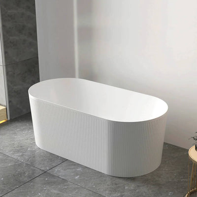 Otti Noosa 1700mm Gloss White Bath - Sydney Home Centre