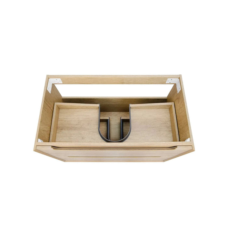 Otti Byron 750mm Wall Hung Vanity Natural Oak (Cabinet Only) - Sydney Home Centre
