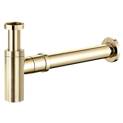 Otti Bottle Trap Round Brushed Gold 32/40mm Waste, 40mm Connection - Sydney Home Centre