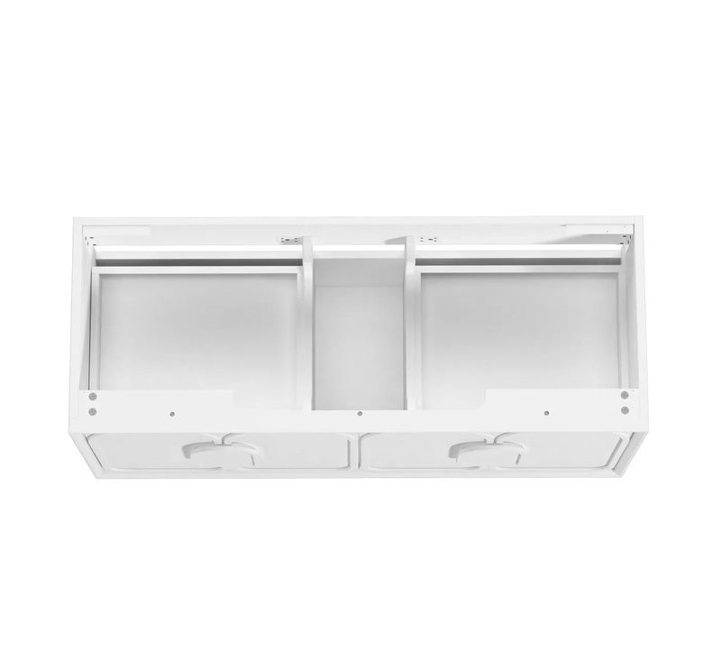 Otti Laguna 1200mm Vanity Satin White (Cabinet Only) - Sydney Home Centre