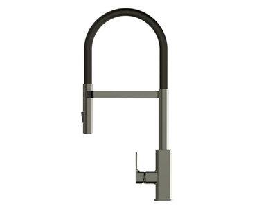 Otti Oskar Pull Out Kitchen Mixer Brushed Nickel - Sydney Home Centre