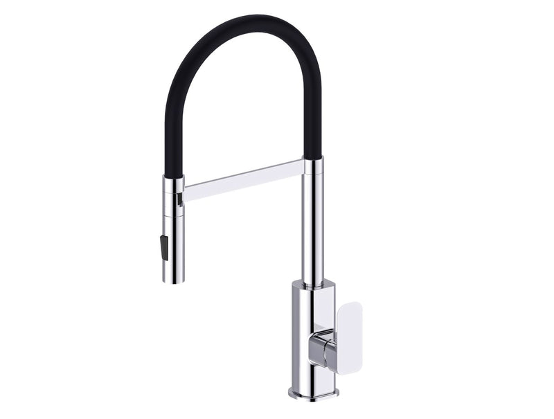 Otti Oskar Pull Out Kitchen Mixer Chrome - Sydney Home Centre