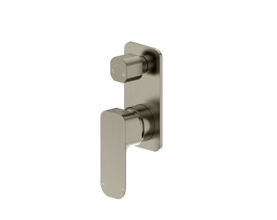 Otti Oskar Shower Mixer With Diverter Brushed Nickel - Sydney Home Centre