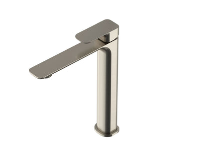 Otti Oskar Tall Basin Mixer Brushed Nickel - Sydney Home Centre