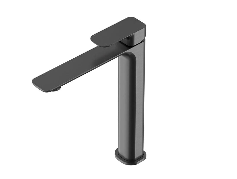 Otti Oskar Tall Basin Mixer Gun Metal - Sydney Home Centre