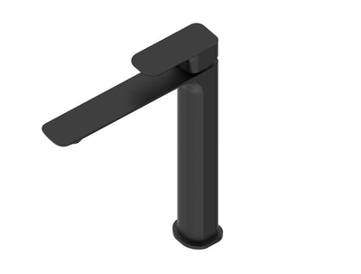 Otti Oskar Tall Basin Mixer Matte Black - Sydney Home Centre