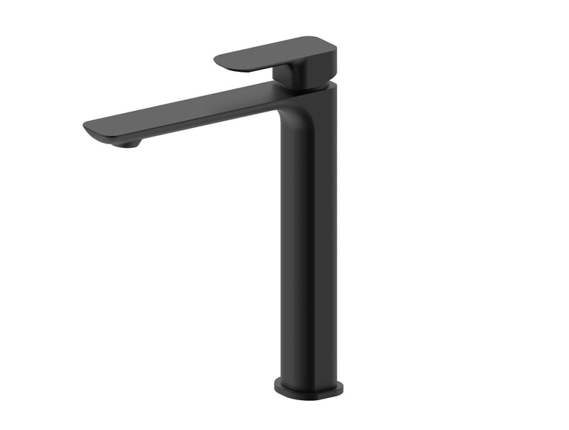 Otti Oskar Tall Basin Mixer Matte Black - Sydney Home Centre