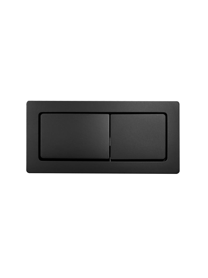 Otti Square Toilet Flush Button Matte Black - Sydney Home Centre