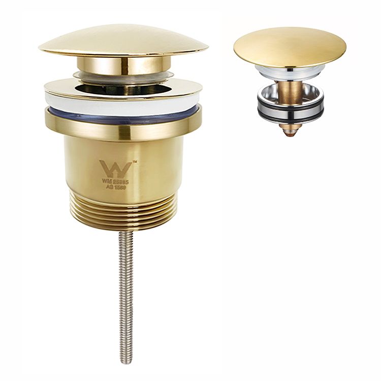 Otti Universal Mushroom 32mm Argent Gold Pop Up Waste - Sydney Home Centre