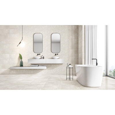 Paradigm White 300x300 Matte Unrectified - Sydney Home Centre