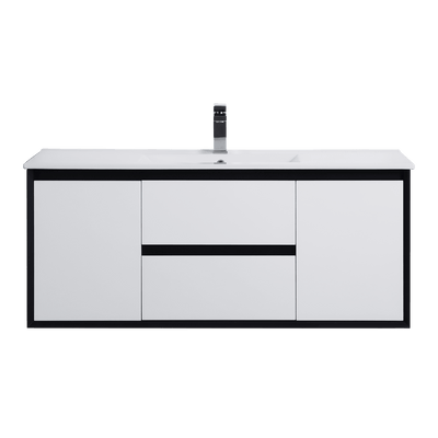 Poseidon Petra 1200mm Wall Hung Vanity (Ceramic Top) - Sydney Home Centre