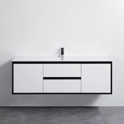 Poseidon Petra 1500mm Wall Hung Vanity (Cabinet Only) - Sydney Home Centre