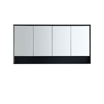 Poseidon Petra Four Door Shaving Cabinet 1500mm - Sydney Home Centre