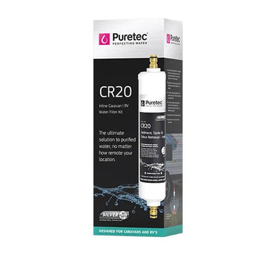 Puretec 1 Micron 20 lpm Caravan Inline Filter Kit - Sydney Home Centre