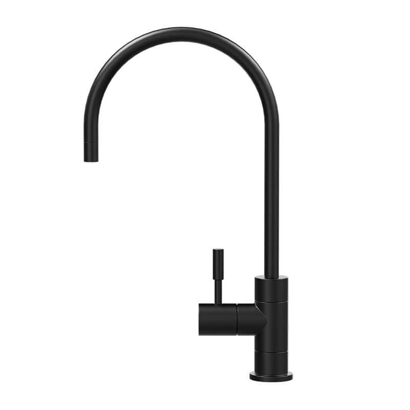 Puretec Goose Neck LED Tap Matte Black - Sydney Home Centre