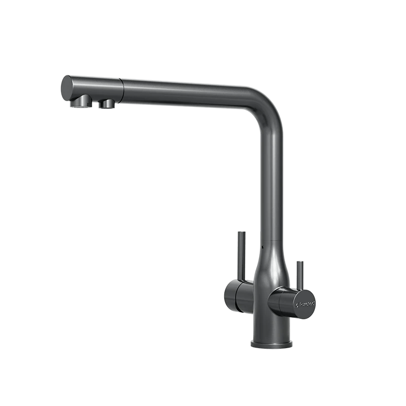 Puretec TRIPLA Elite 3 - in - 1 Straight Mixer Tap Gunmetal - Sydney Home Centre