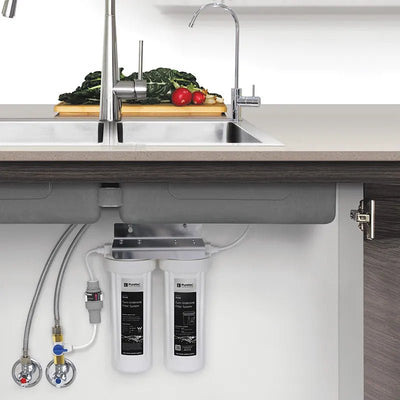 Puretec Twin Undersink System cyst reduction with PX051/CB951 - Sydney Home Centre