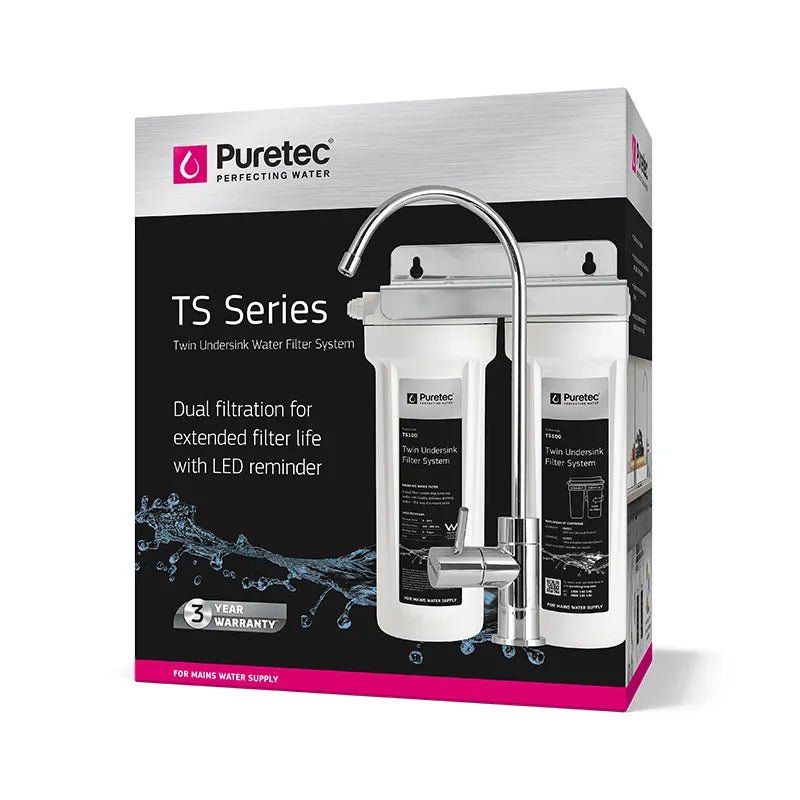 Puretec Twin Undersink System, with PX051/GC051 Cartridges - Sydney Home Centre