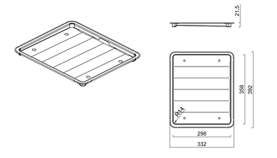 Schock Drain Tray - Sydney Home Centre