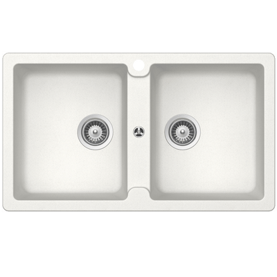 Schock Typos Double Bowl Sink 1TH Alpina - Sydney Home Centre