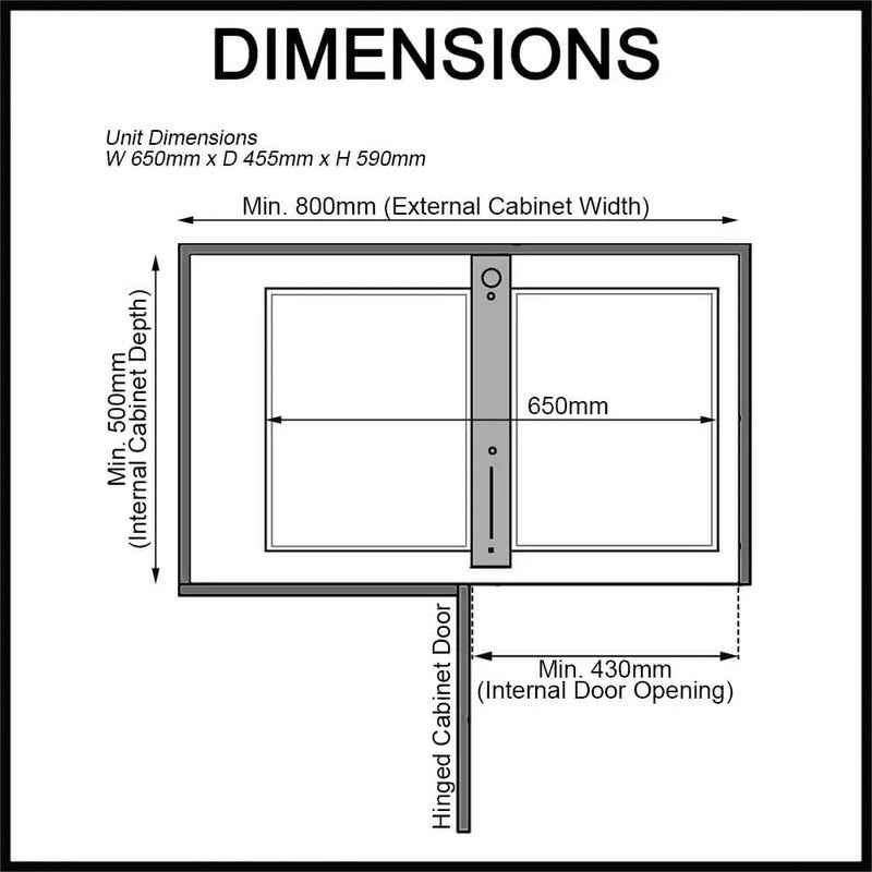 Elite Larder Show Hand Magic Corner II Pull Out Kitchen Storage Fits 900mm Blind Corner Chrome