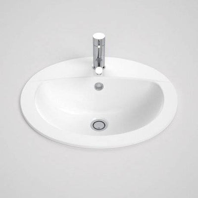 Stylus Venecia Vanity Basin 3 Tap Holes White - Sydney Home Centre