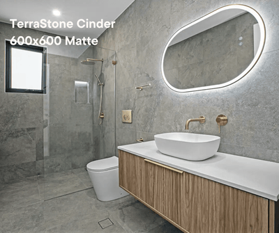 TerraStone Cinder 300x300 Matte - Sydney Home Centre