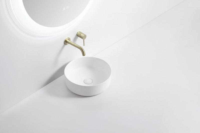 Viva ABS 499 Round 360mm Ceramic Above Counter Basin Gloss White - Sydney Home Centre