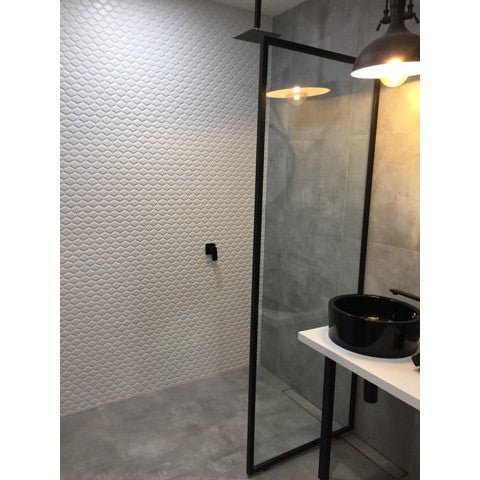 White Matte External Porcelain Glazed Honeycomb - Sydney Home Centre