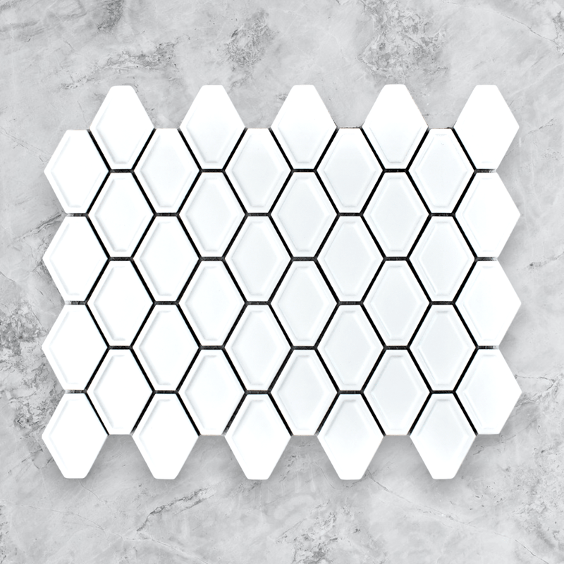 White Matte Internal Porcelain Glazed Honeycomb - Sydney Home Centre