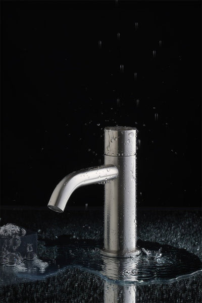 Zen SS316L Basin Mixer Handless Brushed Nickel - Sydney Home Centre