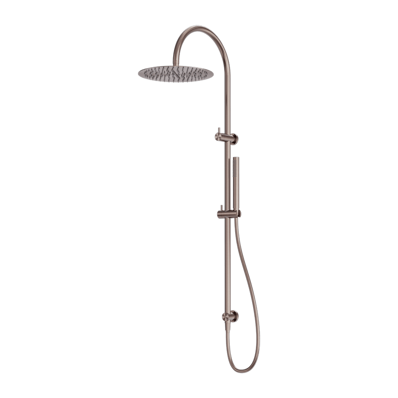 Zen SS316L Twin Shower Brushed Bronze - Sydney Home Centre