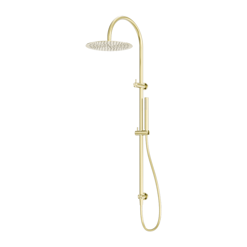 Zen SS316L Twin Shower Brushed Gold - Sydney Home Centre