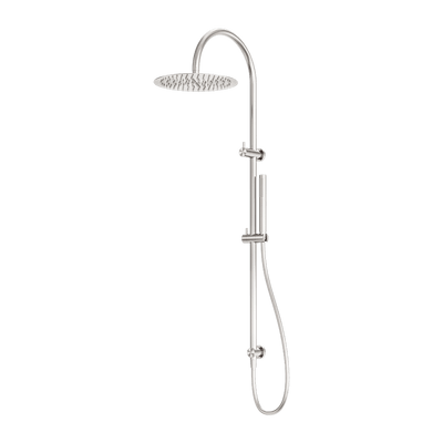 Zen SS316L Twin Shower Brushed Nickel - Sydney Home Centre