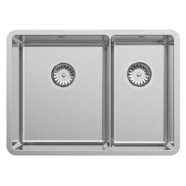 Abey Lucia 1 & 1/3 Bowl Sink Stainless Steel - Sydney Home Centre