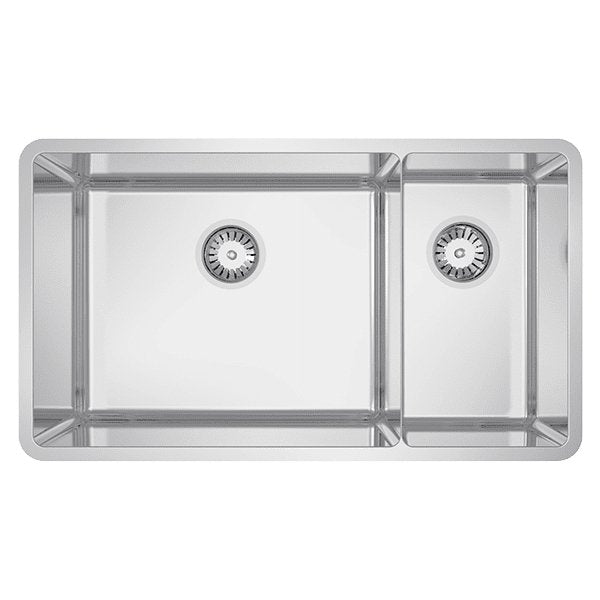 Abey Lucia 1 & 3/4 Bowl Sink Stainless Steel - Sydney Home Centre
