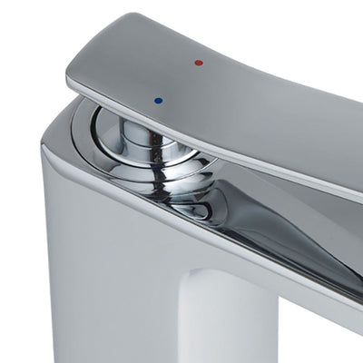 Aguzzo Cortina Tall Single Lever Basin Mixer Tap Luxury Chrome - Sydney Home Centre