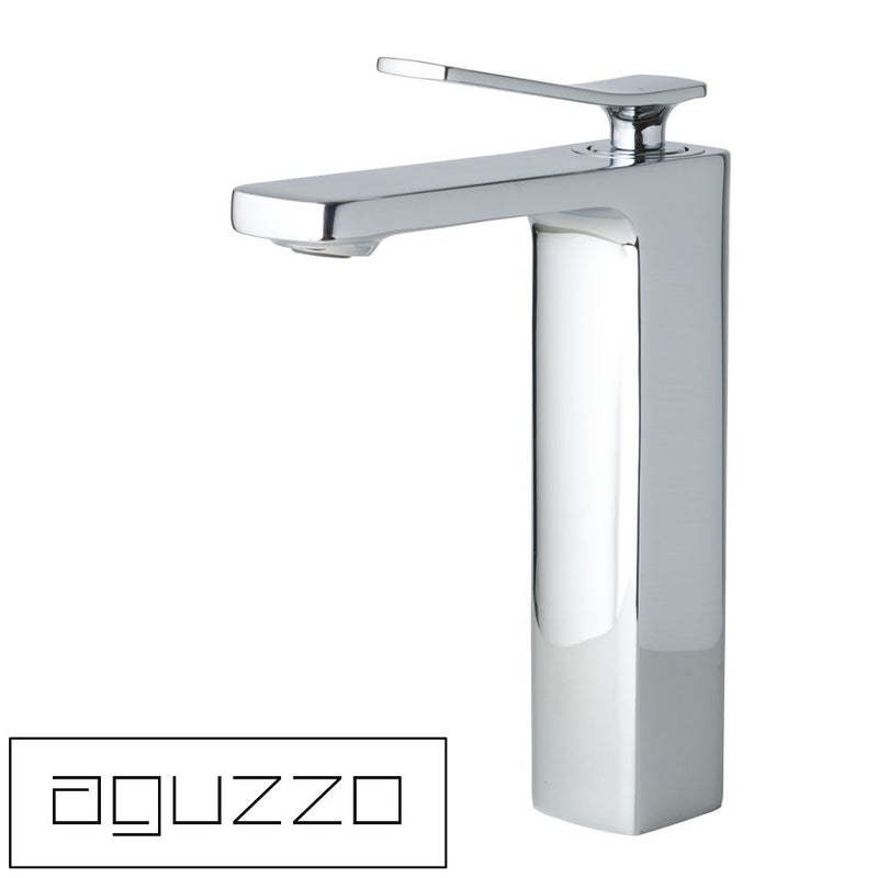 Aguzzo Cortina Tall Single Lever Basin Mixer Tap Luxury Chrome - Sydney Home Centre