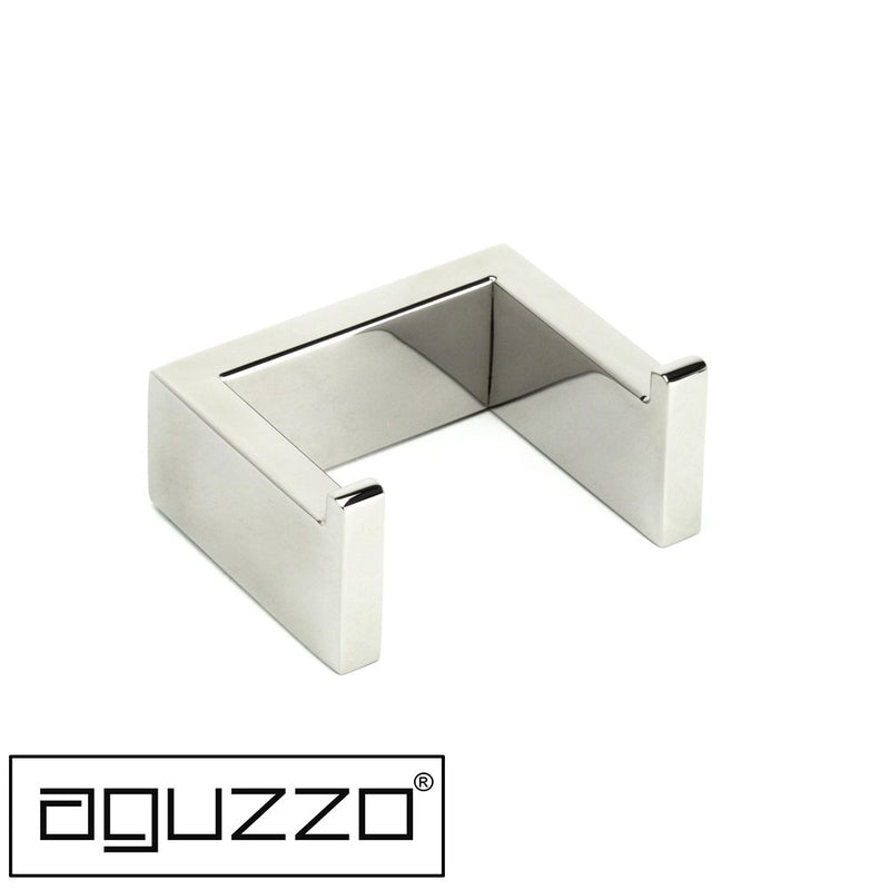 Aguzzo Montangna Stainless Steel Double Robe Hook Luxury Chrome - Sydney Home Centre