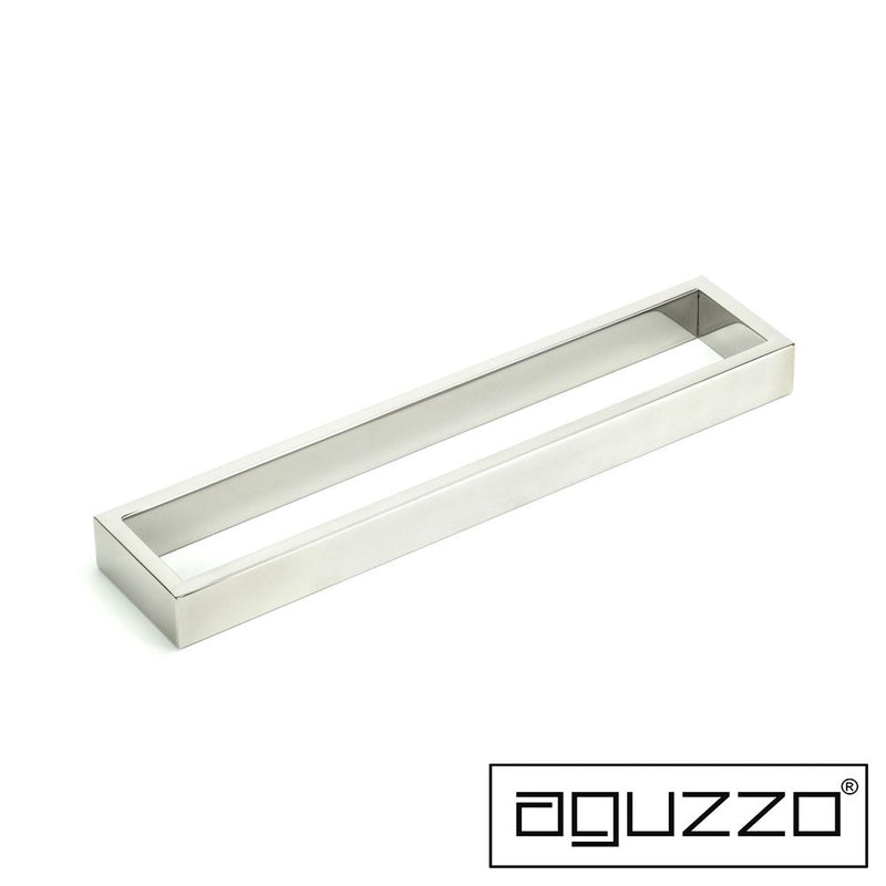 Aguzzo Montangna Stainless Steel Wide Hand Towel Rail Luxury Chrome - Sydney Home Centre