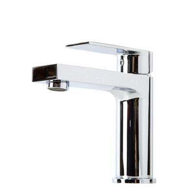 Aguzzo Prato Bathroom Single Lever Basin Mixer Tap Luxury Chrome - Sydney Home Centre