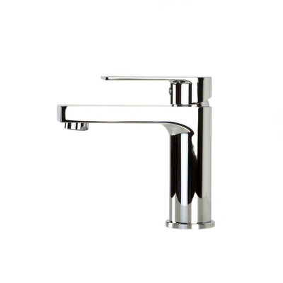 Aguzzo Prato Bathroom Single Lever Basin Mixer Tap Luxury Chrome - Sydney Home Centre