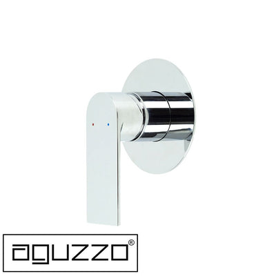 Aguzzo Prato Wall Mounted Bath & Shower Mixer Luxury Chrome - Sydney Home Centre