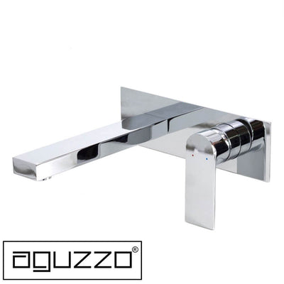 Aguzzo Prato Wall Mounted Mixer And Spout Luxury Chrome - Sydney Home Centre