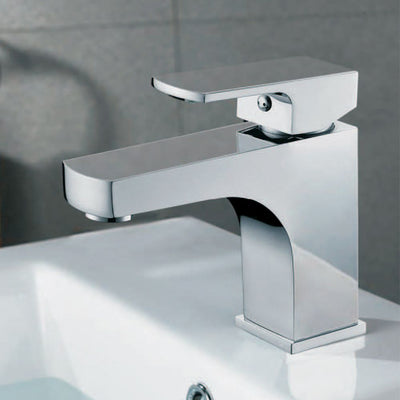 Aguzzo Terrus Single Lever Basin Mixer Tap Luxury Chrome - Sydney Home Centre