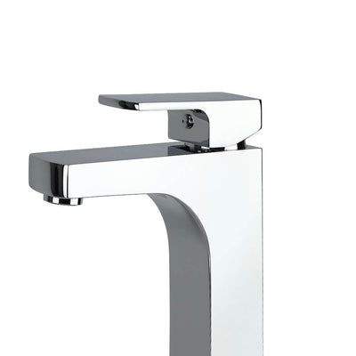 Aguzzo Terrus Tall Single Lever Basin Mixer Tap Luxury Chrome - Sydney Home Centre