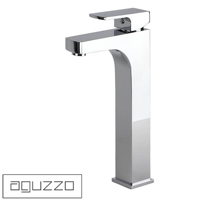 Aguzzo Terrus Tall Single Lever Basin Mixer Tap Luxury Chrome - Sydney Home Centre