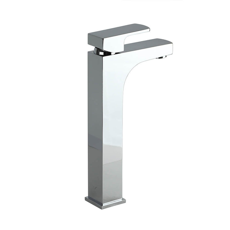 Aguzzo Terrus Tall Single Lever Basin Mixer Tap Luxury Chrome - Sydney Home Centre